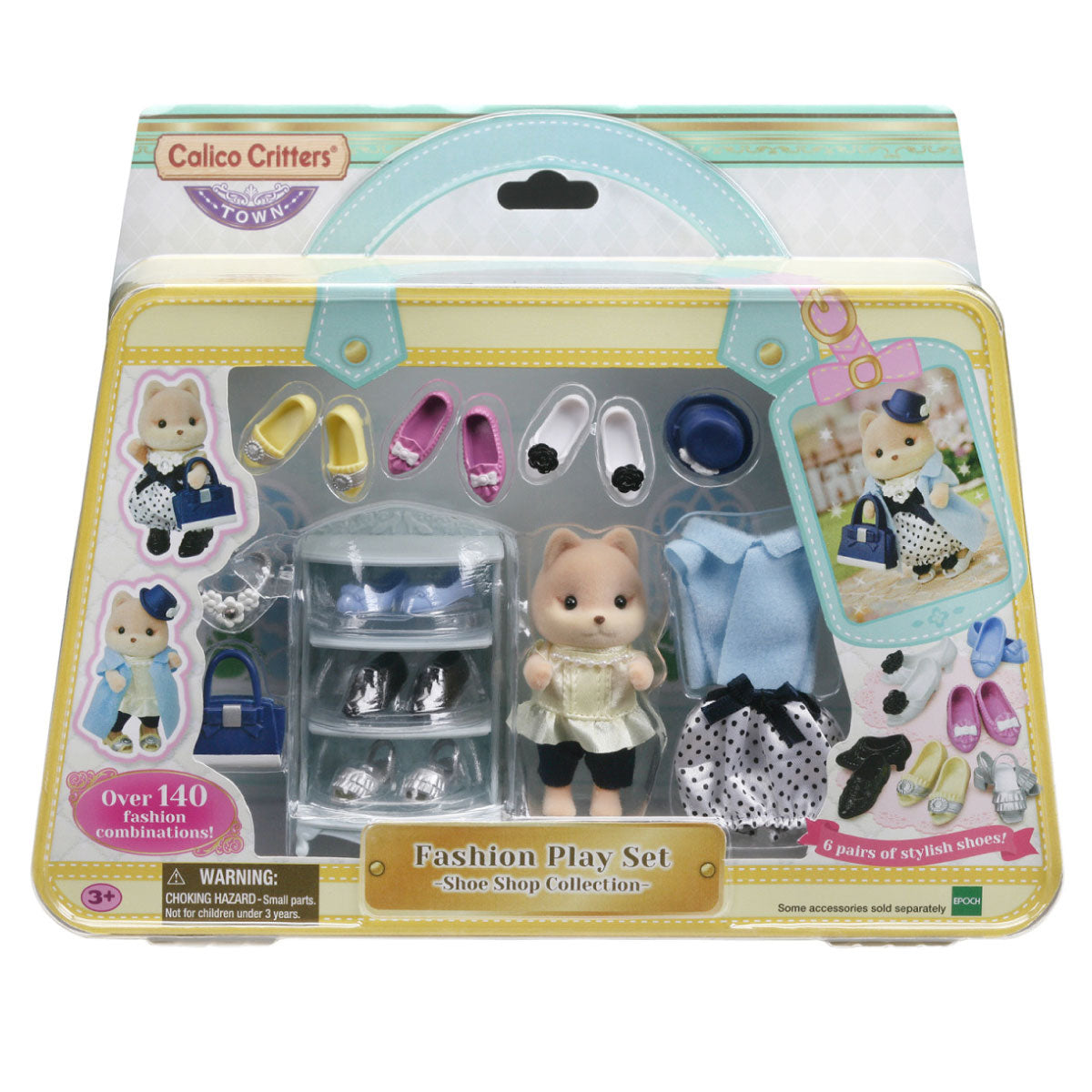 Calico Critters Town Fashion Play Set - Shoe Shop Collection