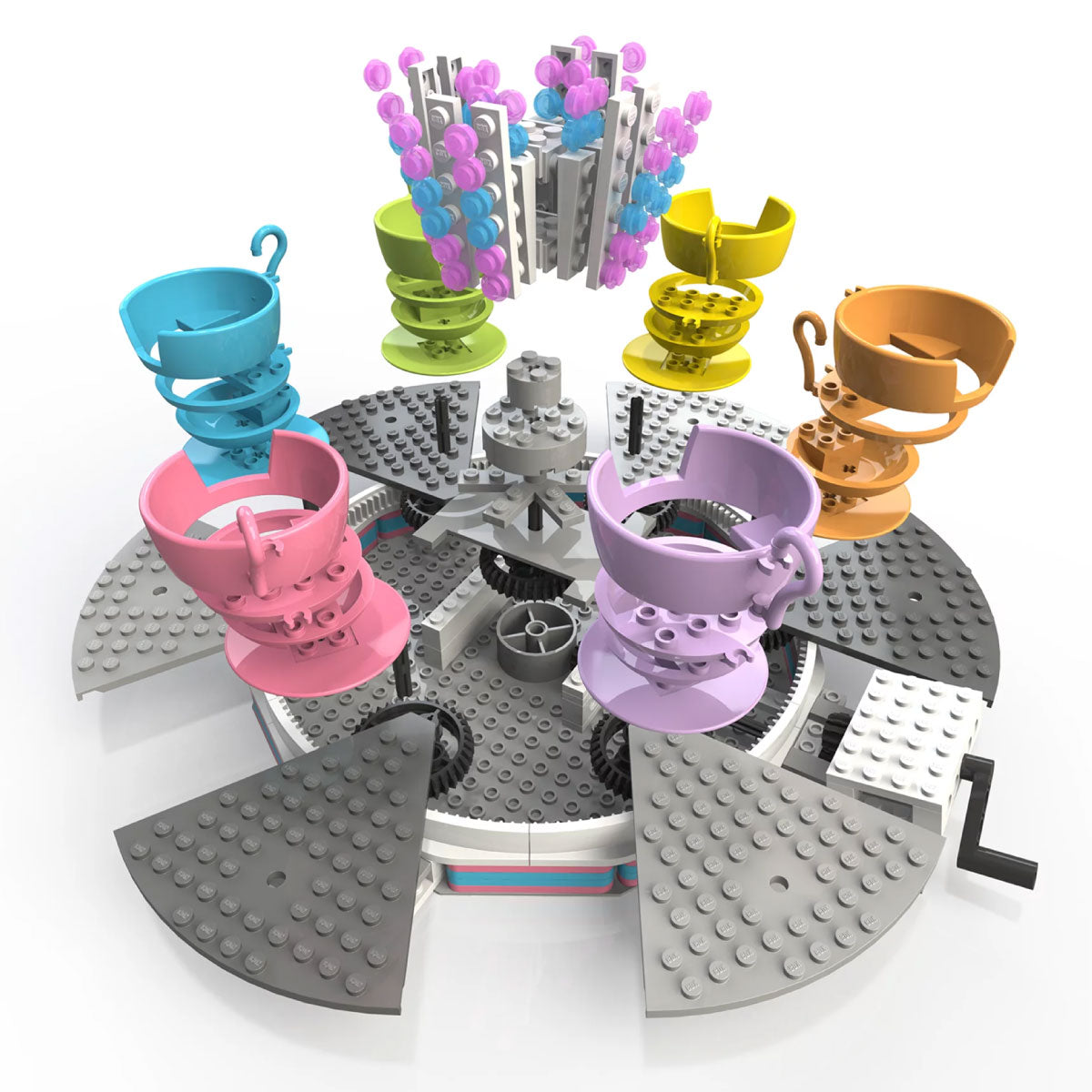 CDX Blocks Fun Fair Tea Cups