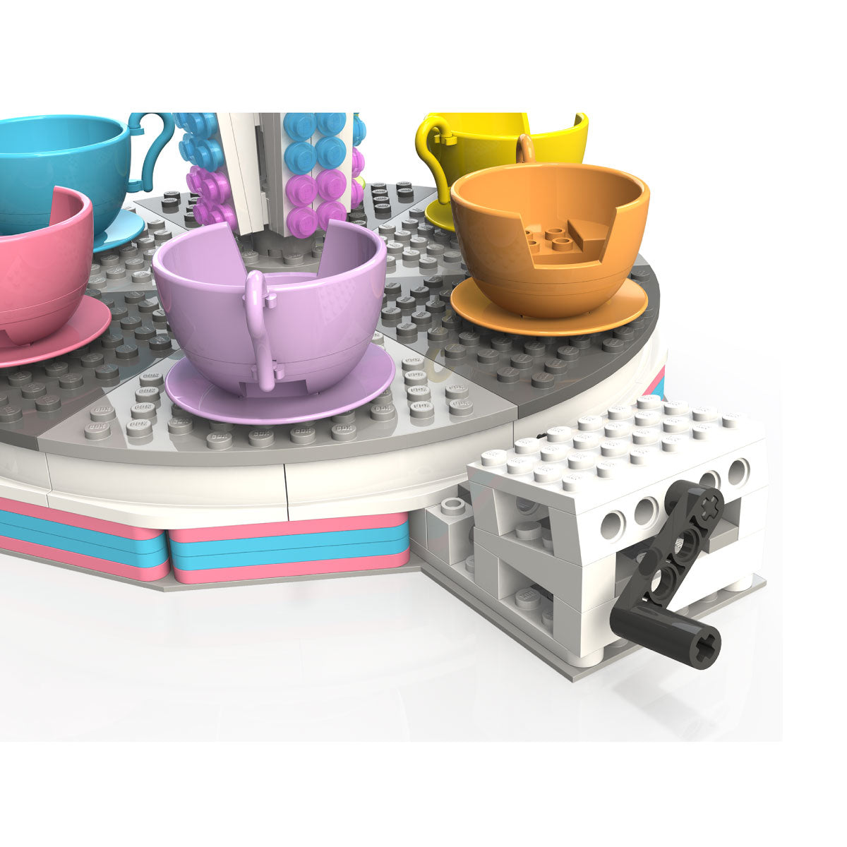 CDX Blocks Fun Fair Tea Cups