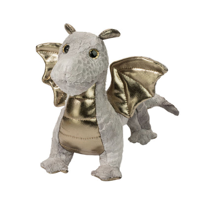 Hydra Silver Gray Baby Dragon from Douglas Cuddle Toys