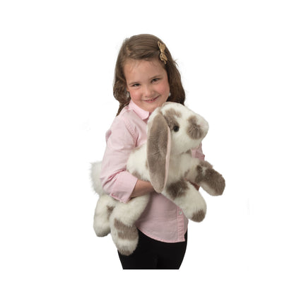 Ramsey DLux Gray Spotted Bunny