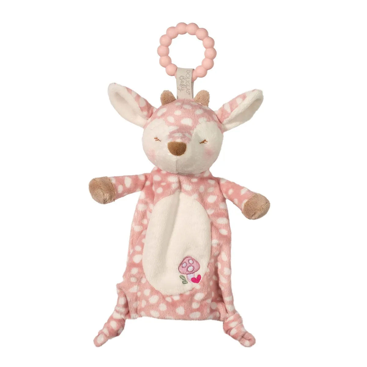 Teether - Farrah the Pink Fawn from Douglas Cuddle Toys