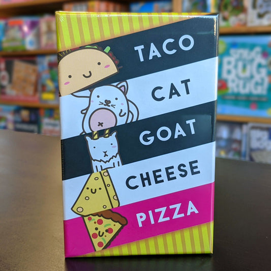 Taco Cat Goat Cheese Pizza Card Game from Dolphin Hat
