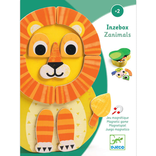 Djeco Inzebox Zanimals Magnetic Play Set