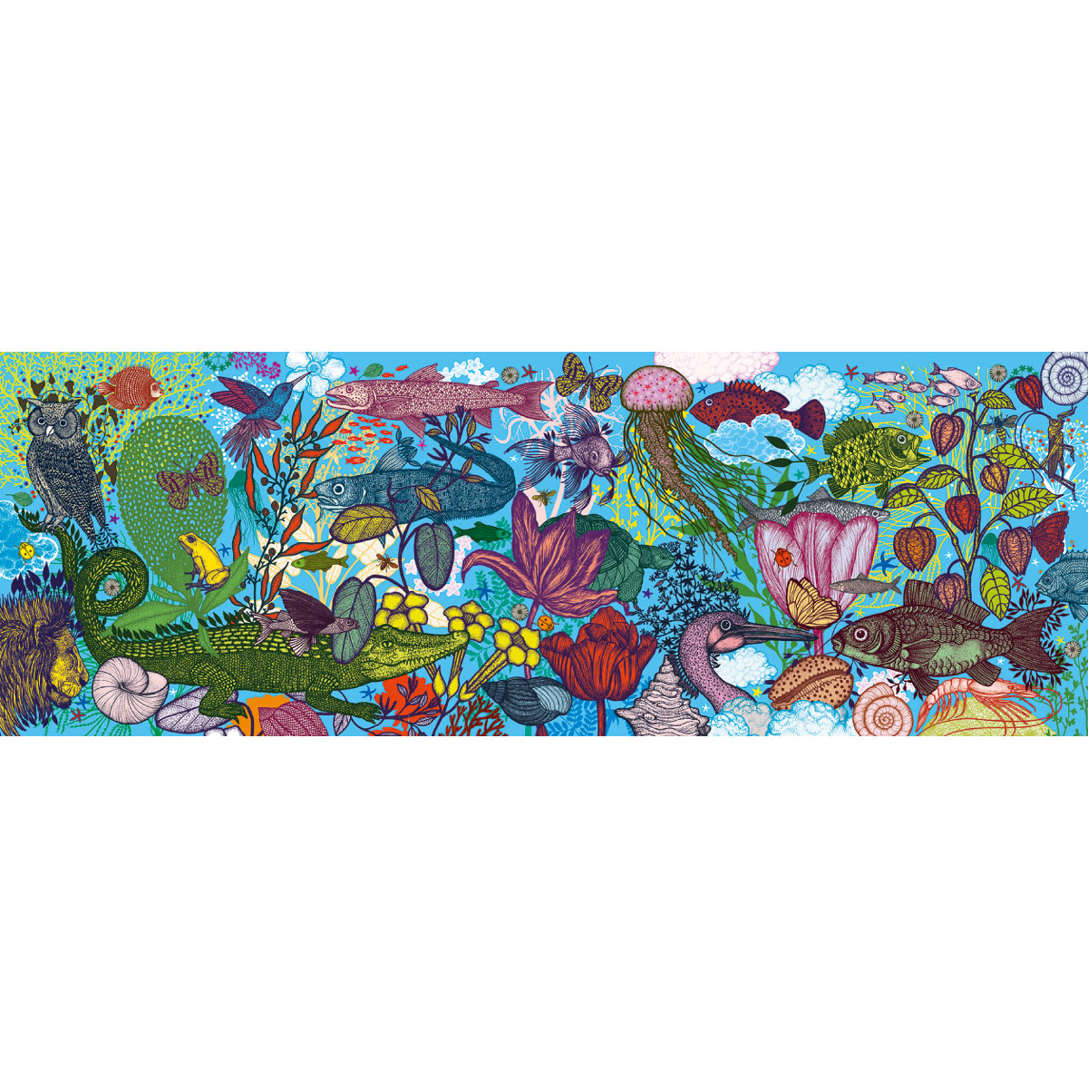 Djeco Gallery Puzzle - Land and Sea 1000pc Jigsaw