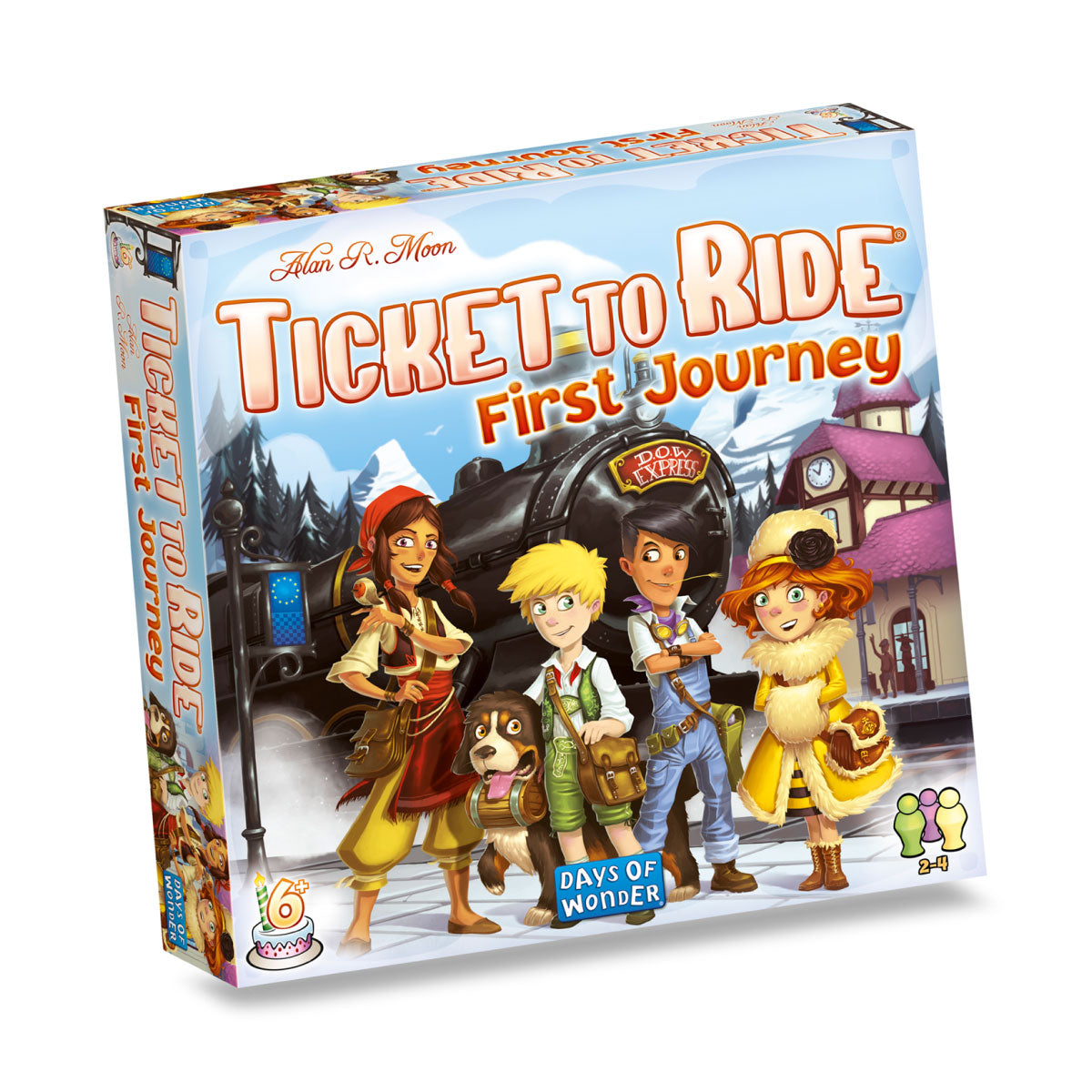 Ticket to Ride First Journey - Europe from Days of Wonder