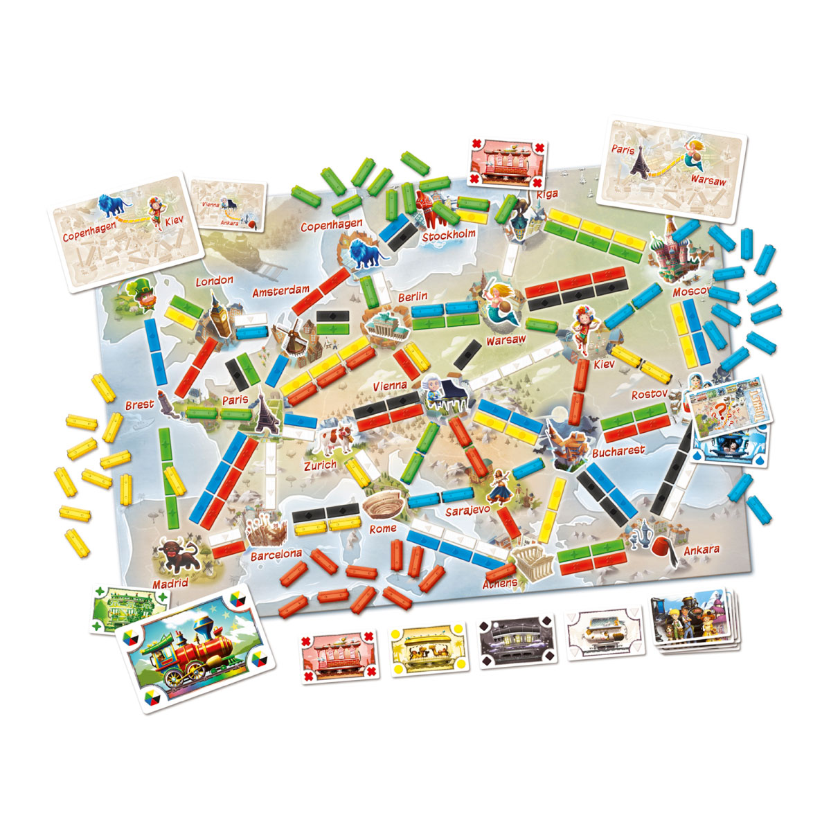 Ticket to Ride First Journey - Europe from Days of Wonder