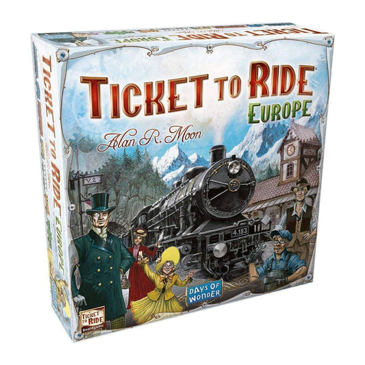 Ticket to Ride Europe from Days of Wonder
