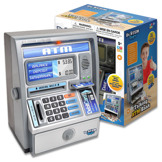 Dr. Stem Toys Talking ATM Bank
