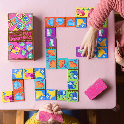 eeBoo Giant Shiny Cat Dominoes 