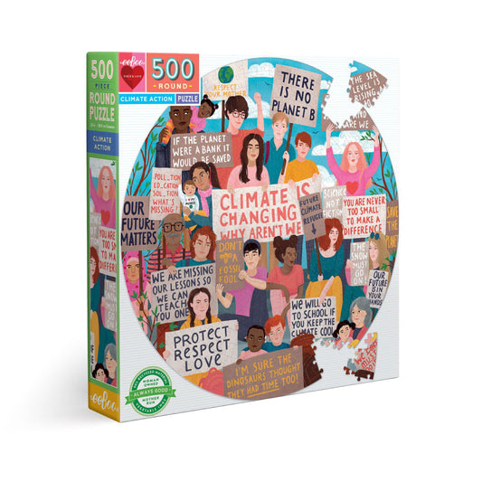 Climate Action - 500 pc Jigsaw Puzzle from Eeboo