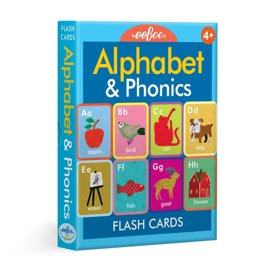 Alphabet & Phonics Flash Cards from eeBoo