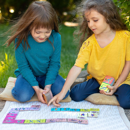 Giant Shiny Dinosaur Dominoes from eeBoo