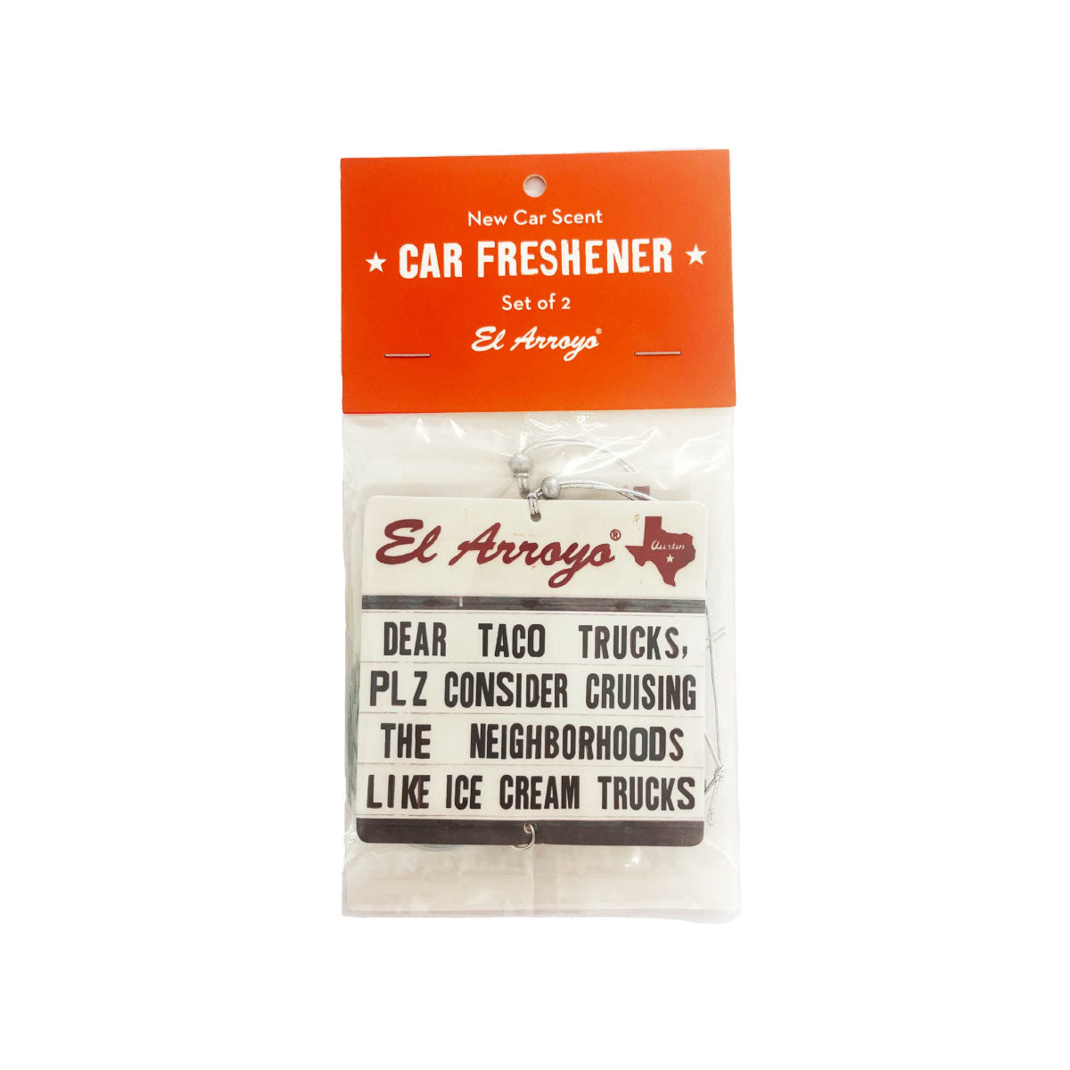 El Arroyo Car Fresheners - Dear Taco Trucks