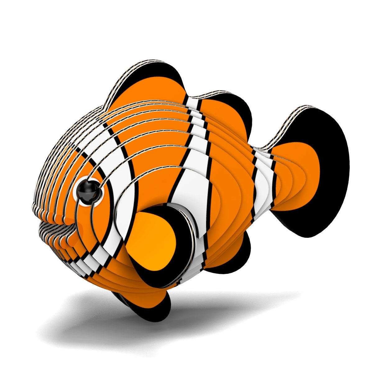 Eugy Clownfish 3-D Cardboard Model Kit