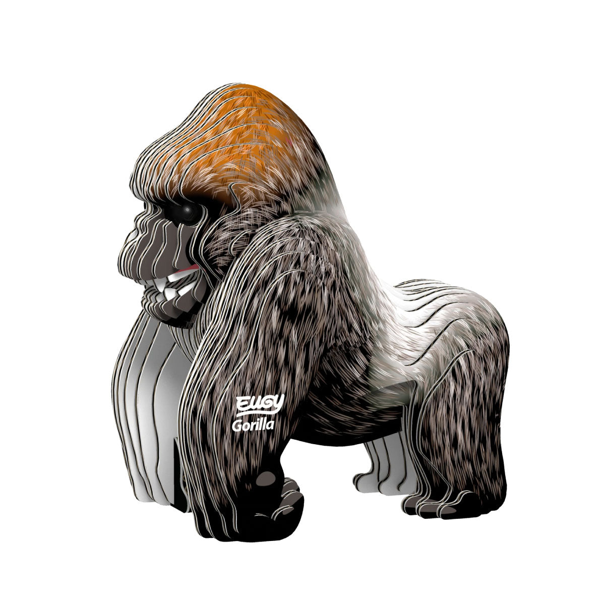 Eugy Gorilla Stuart 3-D Cardboard Model Kit