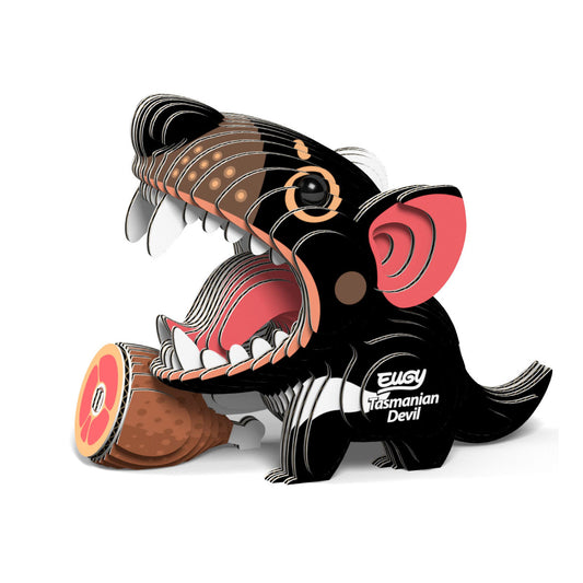 Eugy Tasmanian Devil 3-D Cardboard Model Kit