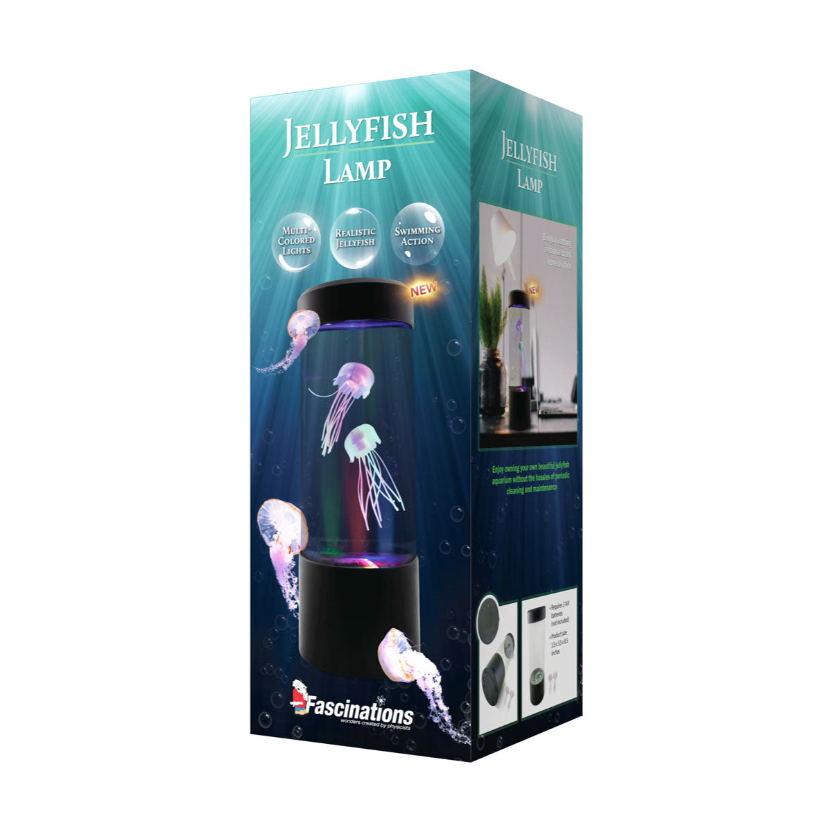 Fascinations Electric Jellyfish Lamp - 8.5”