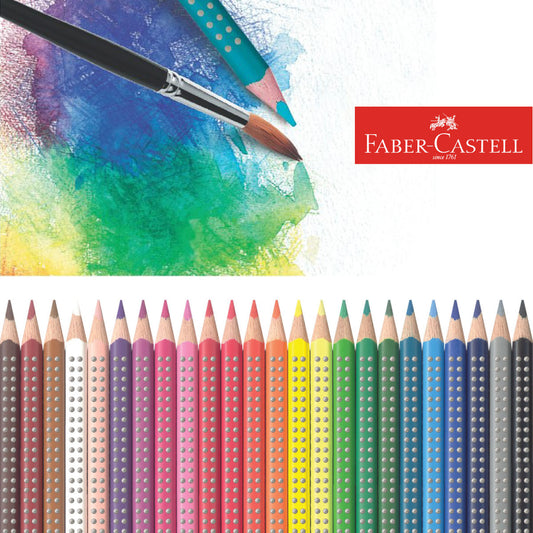 Faber-Castell Grip Watercolor Eco Pencils