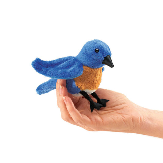 Folkmanis Mini Bluebird Finger Puppet
