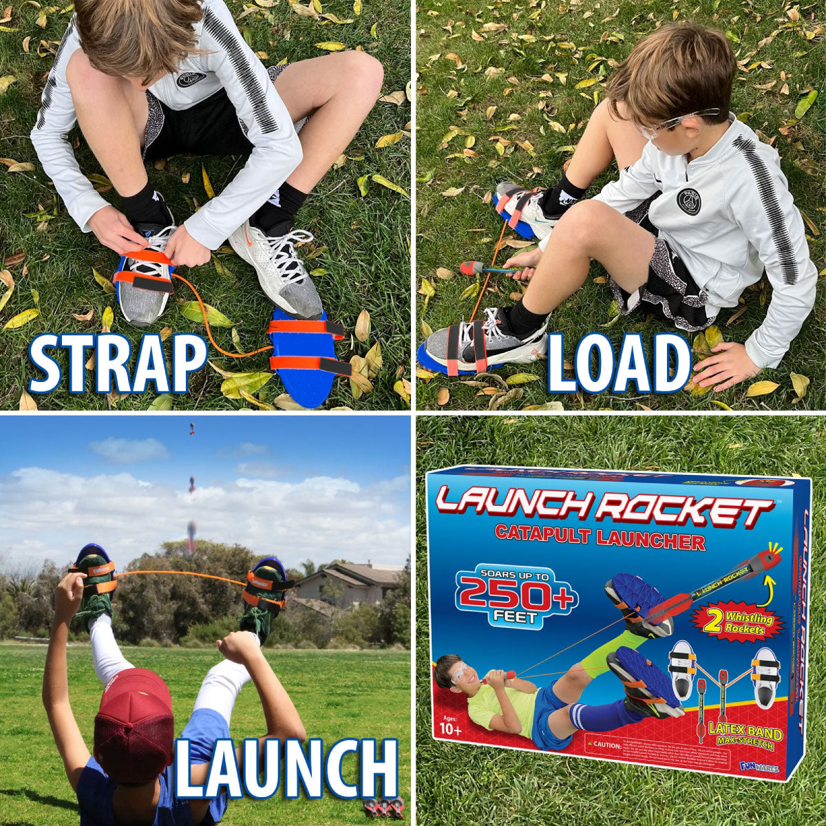 Funwares Launch Rocket Catapult Launcher