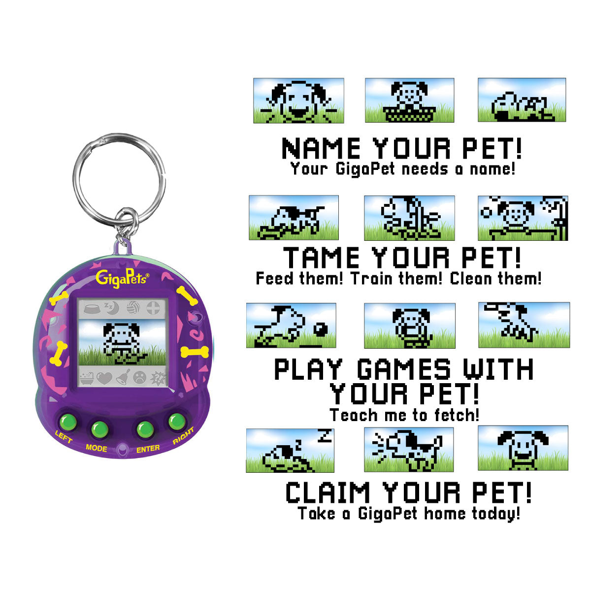 GigaPets Electronic Pets Collector's Edition - Pixel Puppy