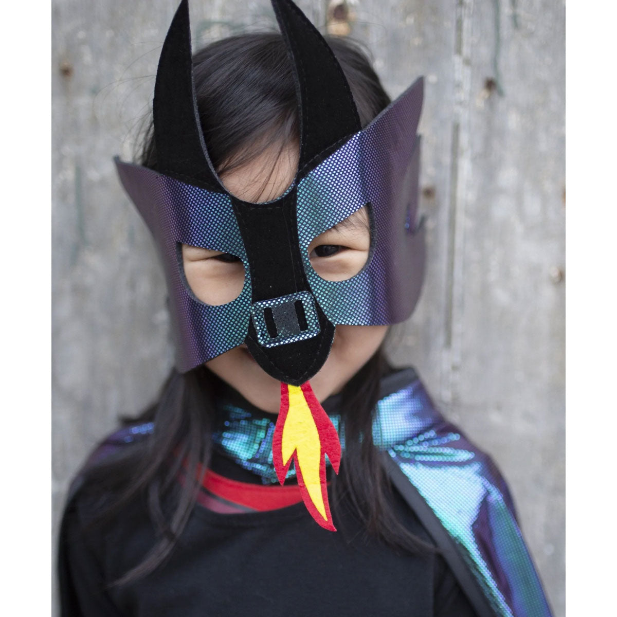 Ultimate Reversible Dragon Knight Cape with Mask