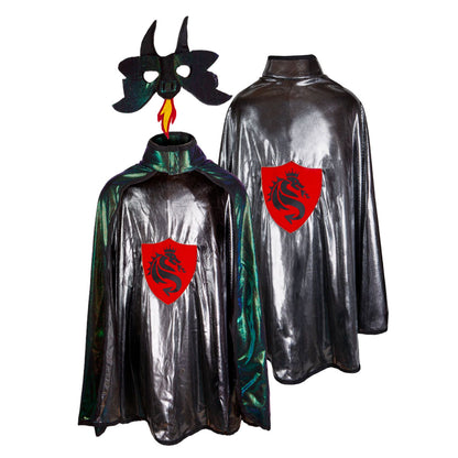 Ultimate Reversible Dragon Knight Cape with Mask