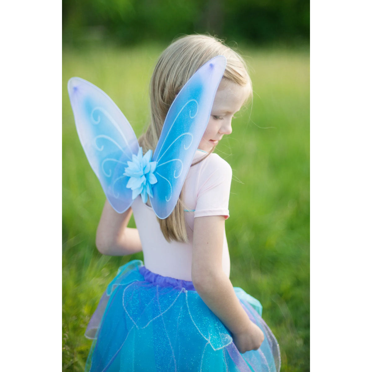 Fancy Flutter Fairy Skirt With Wings & Wand Sets