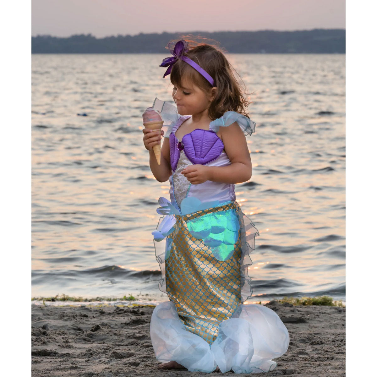 Great Pretenders Mermaid Dress with Headband - Lilac