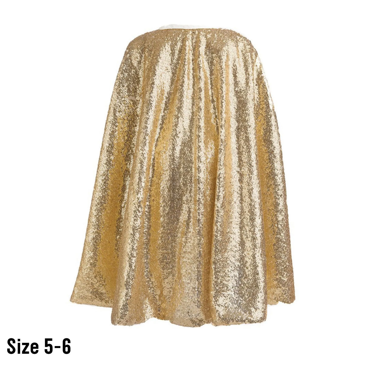 Gracious Gold Sequin Cape from Great Pretenders