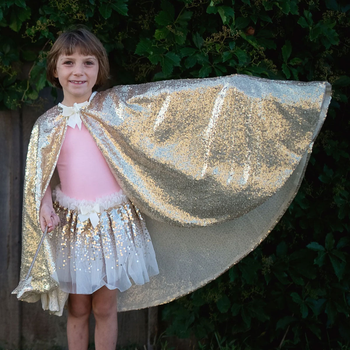 Sequins Capes - Gracious Gold and Precious Pink from Great Pretenders