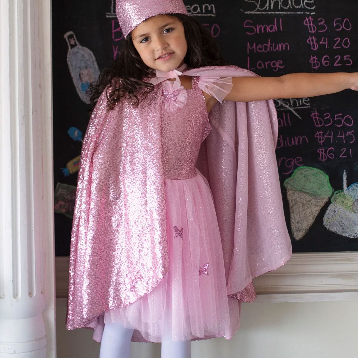 Pink Sequins Butterfly Dress And Wings Set – Happy Up Inc Toys & Games