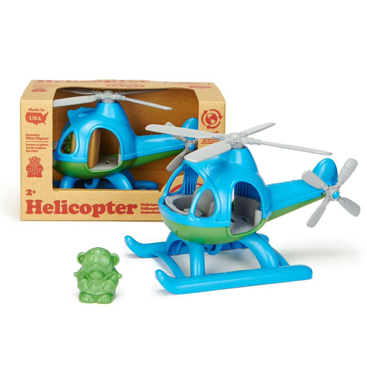 Green Toys Helicopter