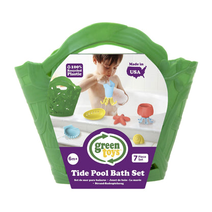 Green Toys Tide Pool Bath Set - Green Basket