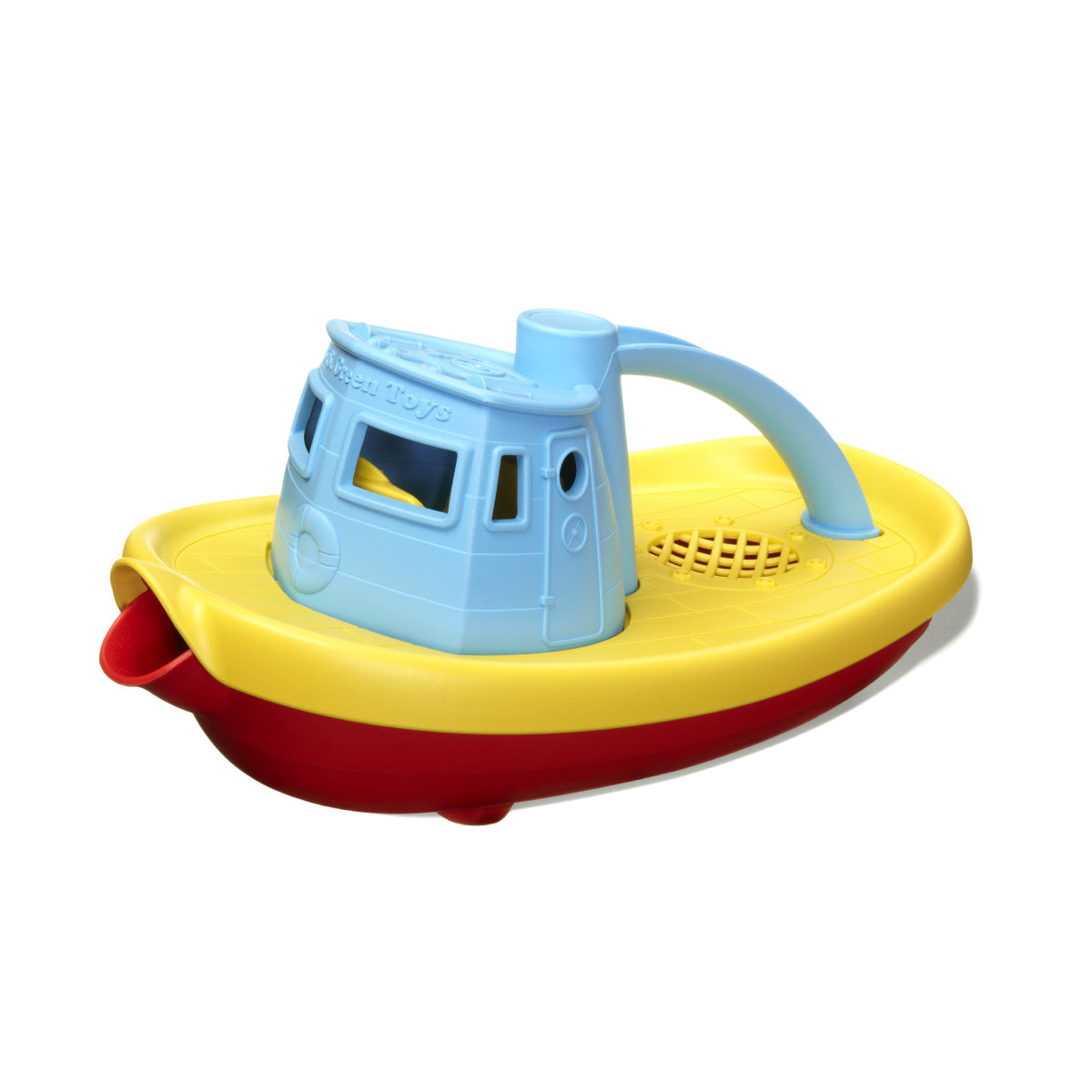 Green Toys Tugboat - Blue Handle