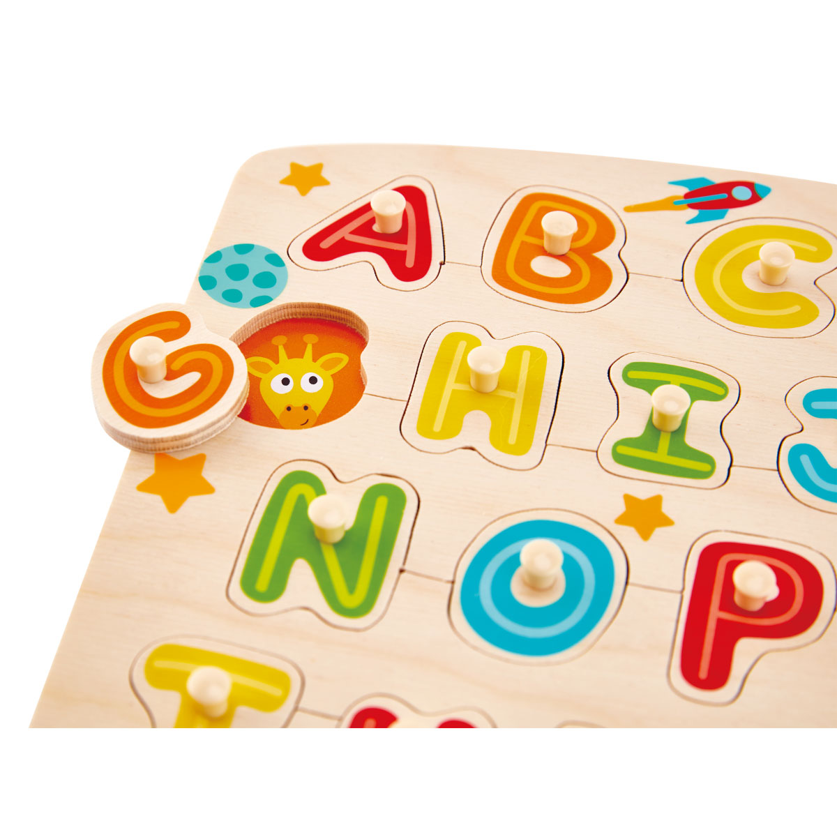 Hape Alphabet Peg Puzzle