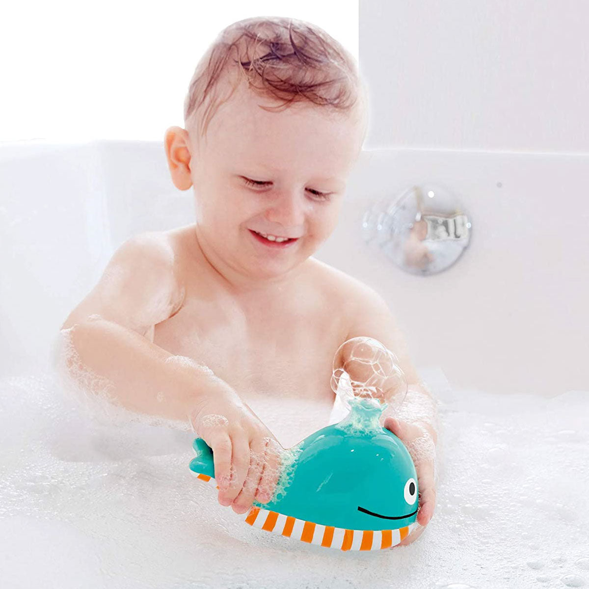 Hape Bubble Blowing Whale Bath Toy