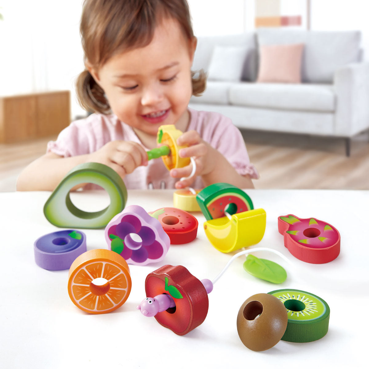 Hape Caterpillar Fruit Feast Set