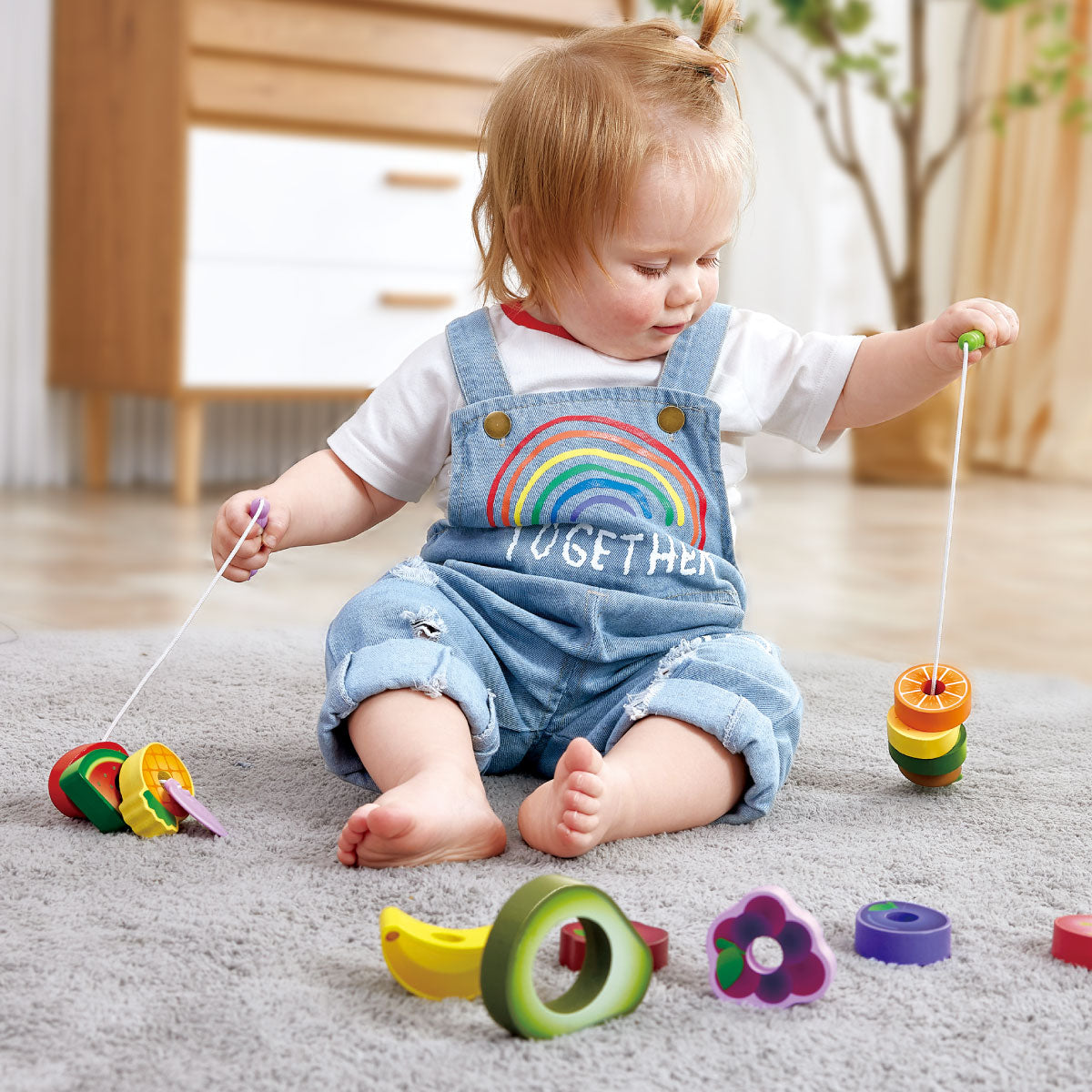 Hape Caterpillar Fruit Feast Set