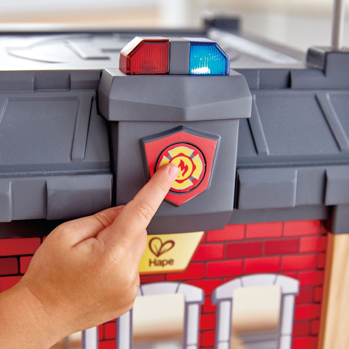 Hape City Fire Station Play set