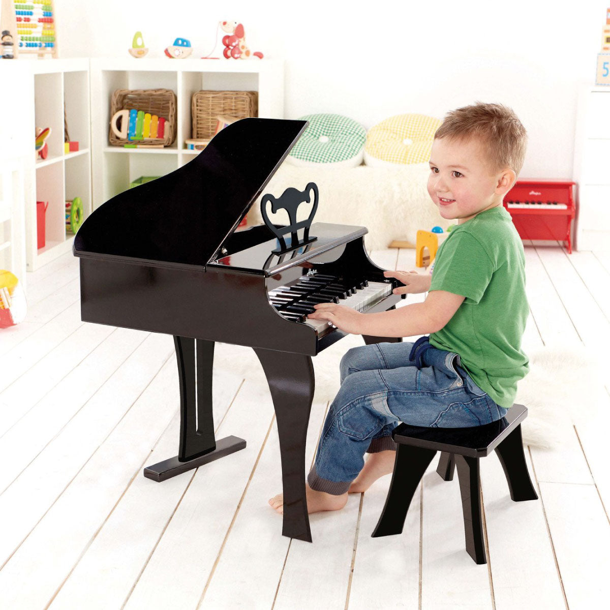 Hape Happy Grand Piano - Black