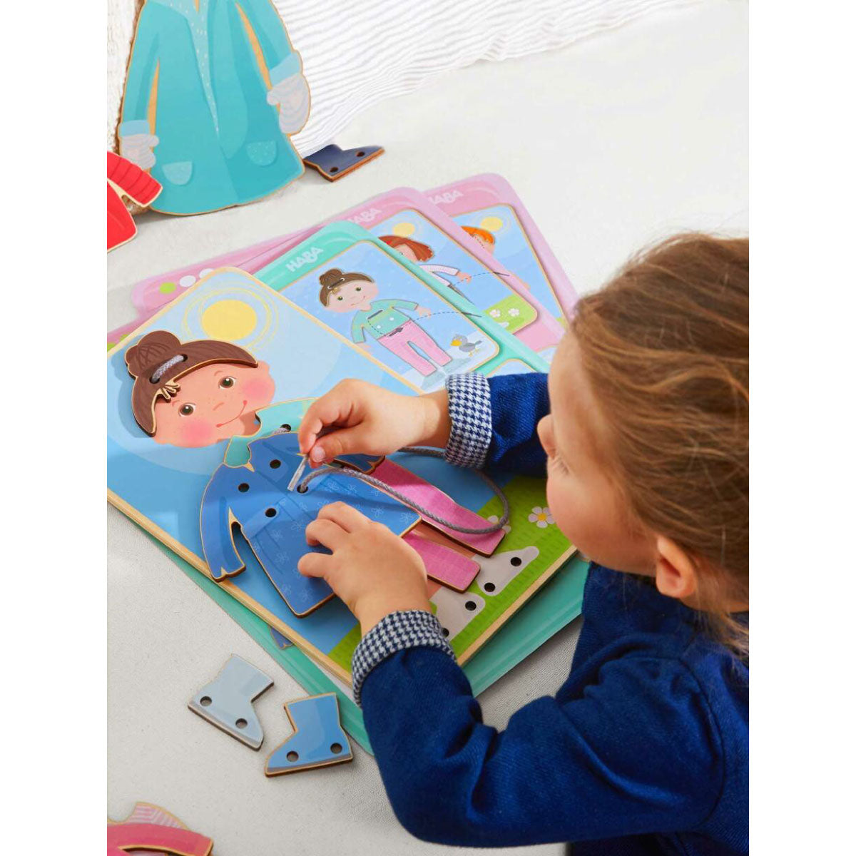 Dress Me Threading Board from Haba