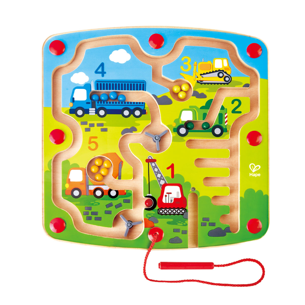 Hape Construction and Number Maze