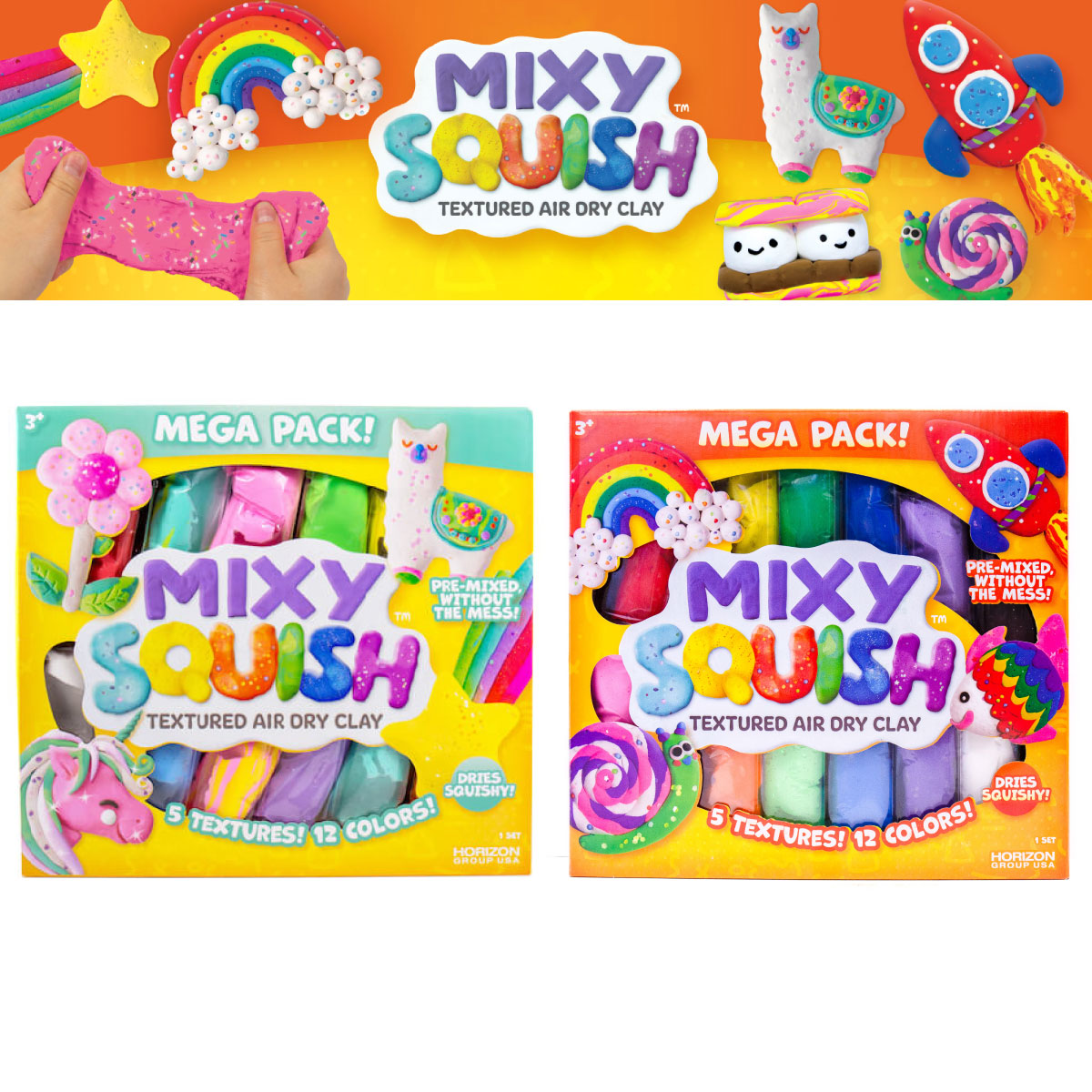 Mixy Squish Mega Packs