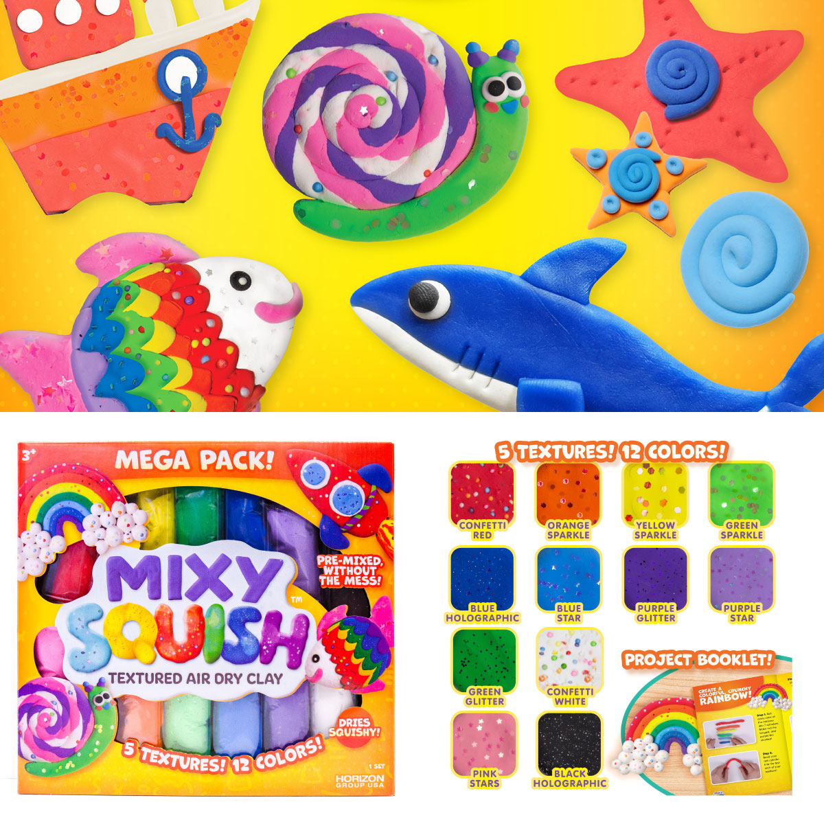 Mixy Squish Mega Pack Primary