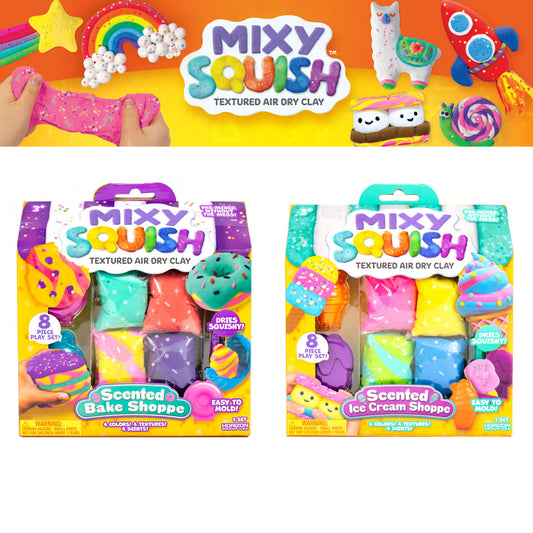 Mixy Squish Scented 8 pc Play Sets