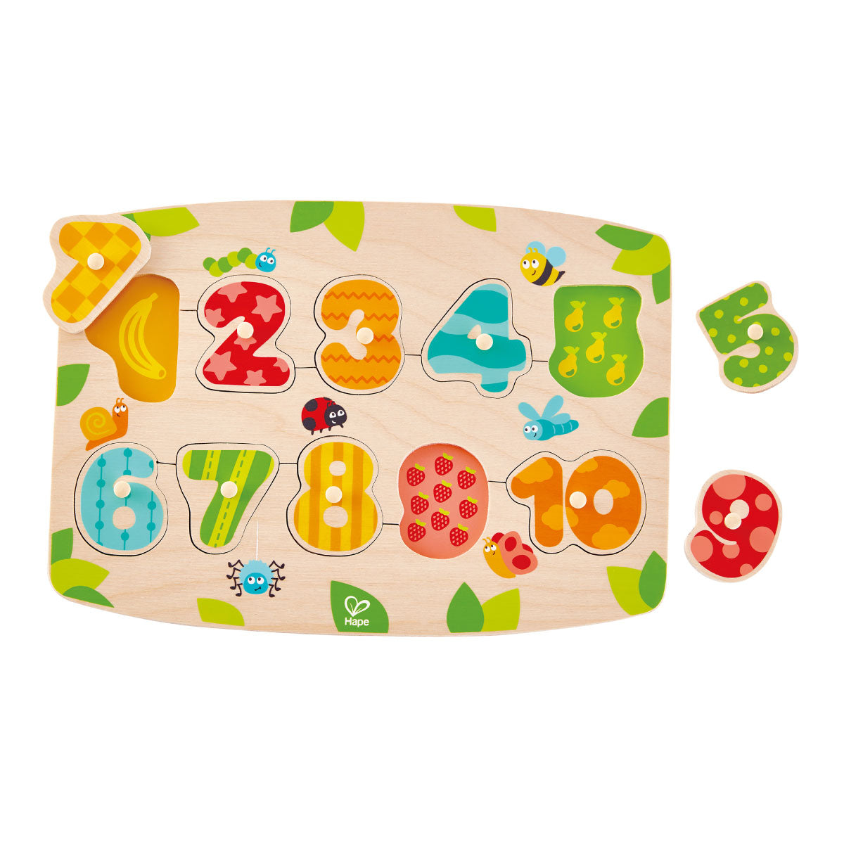 Hape Number Peg Puzzle