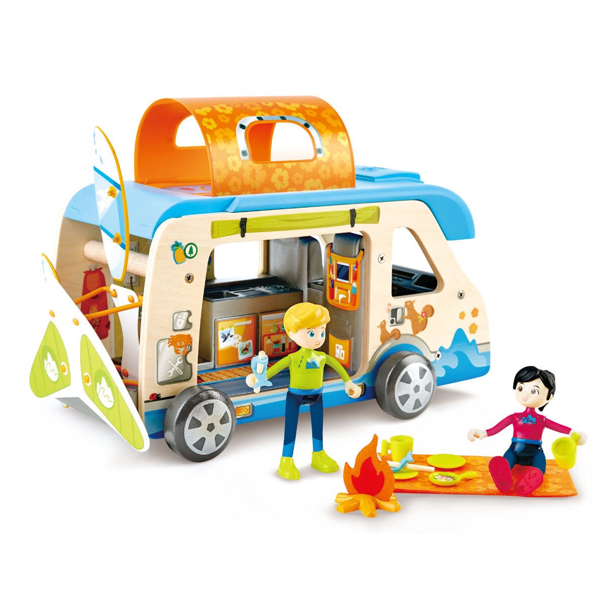 Hape Adventure Van Play Set