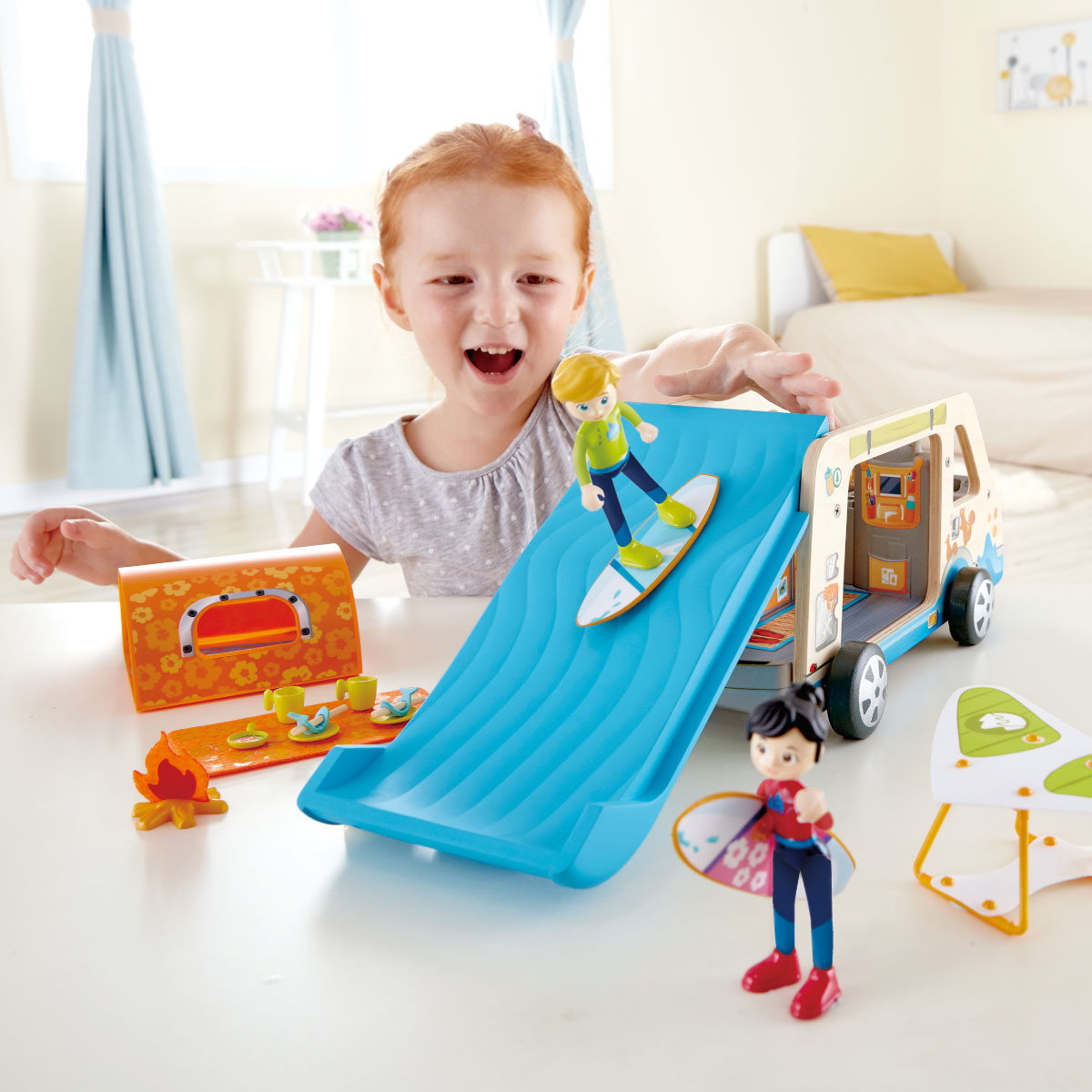 Hape Adventure Van Play Set